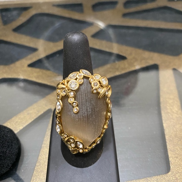 Alexis Bittar Ring and Earrings- Warm Grey - Picture 5 of 6